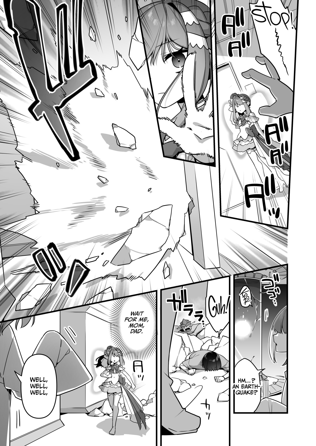 Hentai Manga Comic-Since I became a pawn of evil... I'll disgrace the magical girl 3-Read-19